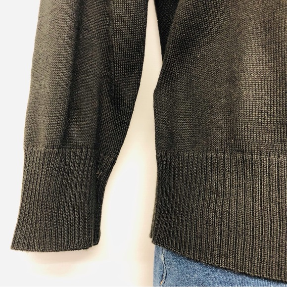 Ann Taylor Black Metalic Embroidered Cardigan - Picture 8 of 16